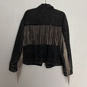 Beaded Fringe Jacket